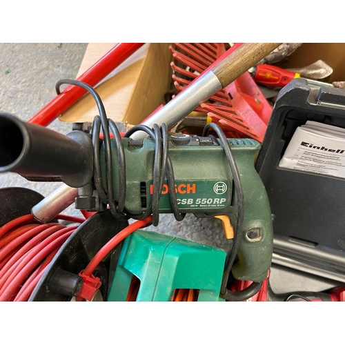 48 - Good Collection Power Tools, Garden Tools etc