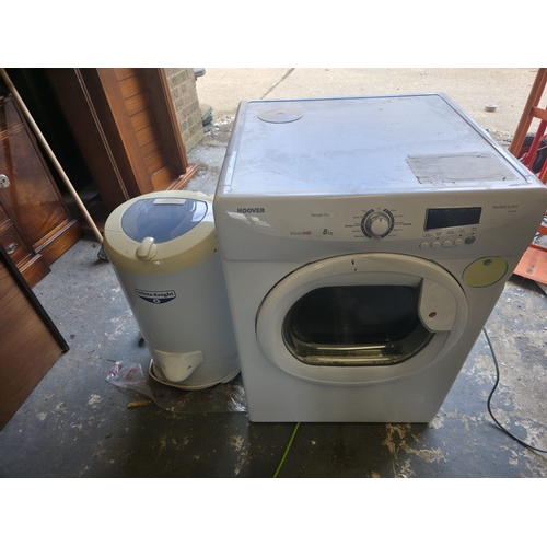 59 - Hoover Tumble Dryer and White Knight Spin Dryer