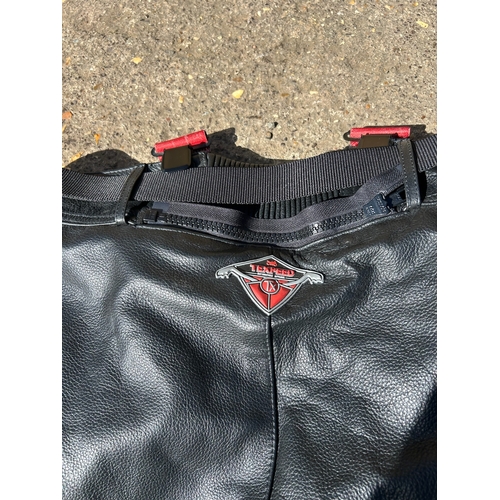 7 - Hein Gericke and Tex Speed Motorbike Leathers, Jacket, Boots and Gloves