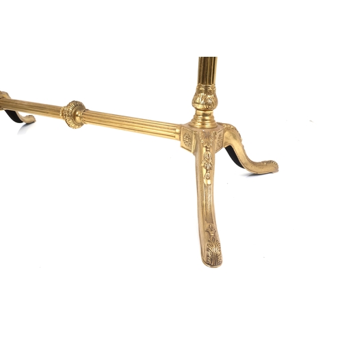 80 - Heavy Good Quality French Louis XVI Style Gilt Brass Coffee Table Base