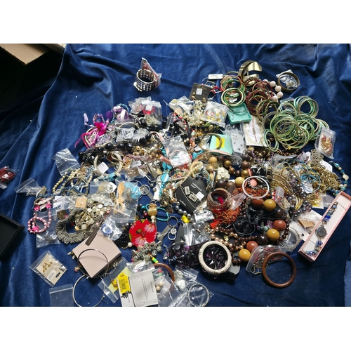 37 - Large quantity of costume jewellery