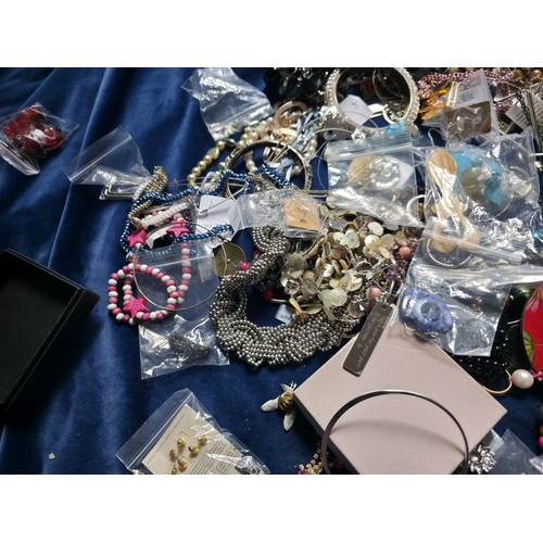 37 - Large quantity of costume jewellery