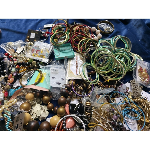 37 - Large quantity of costume jewellery