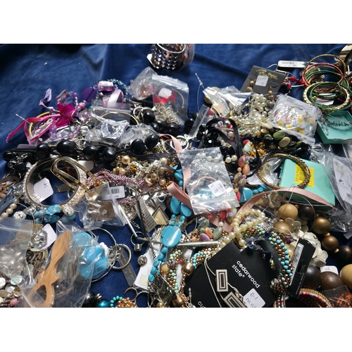 37 - Large quantity of costume jewellery