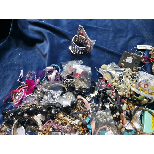 37 - Large quantity of costume jewellery