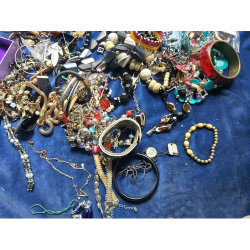 38 - Large quantity of costume jewellery