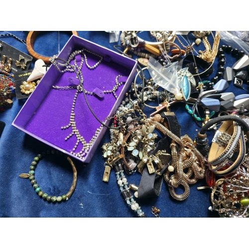 38 - Large quantity of costume jewellery