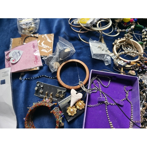 38 - Large quantity of costume jewellery