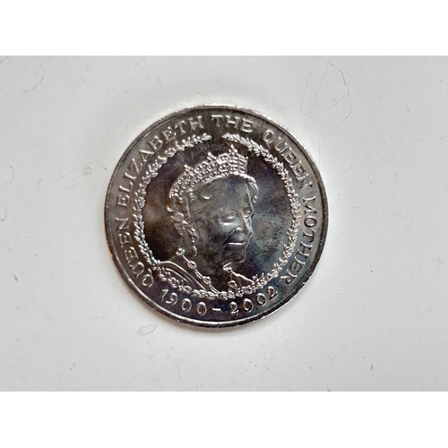 50 - Rare UK Â£5 Five Pound Coin Queen Elizabeth The Queen Mother 1900-2002 Five Pound Crown
