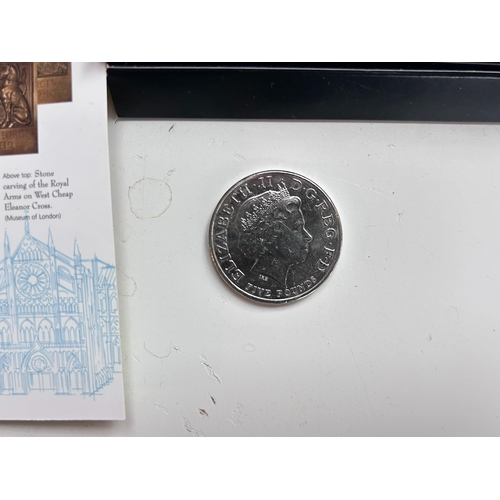 52 - A collection of uncirculated coins and one five pound coin (Â£5), including pre decimal and decimal ... 