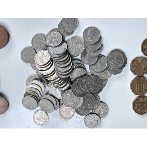 55 - Good collection of Pre decimal and antique UK coins, including Shillings, Penny's, Sixpences, Thrupe... 