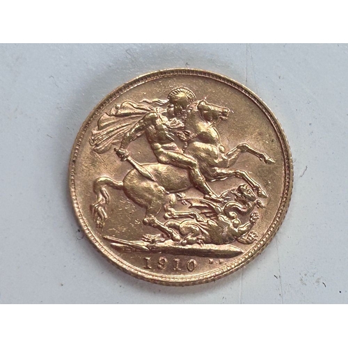 4 - Full Sovereign - 1910 King Edward