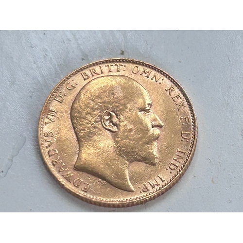 4 - Full Sovereign - 1910 King Edward