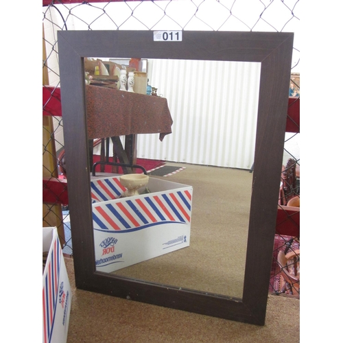 11 - Large wall mirror.