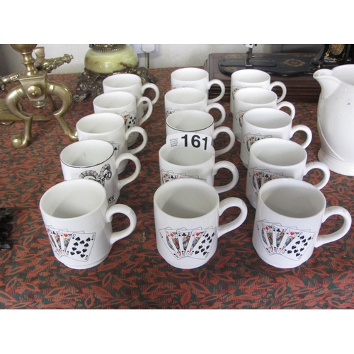 161 - 15 mugs.