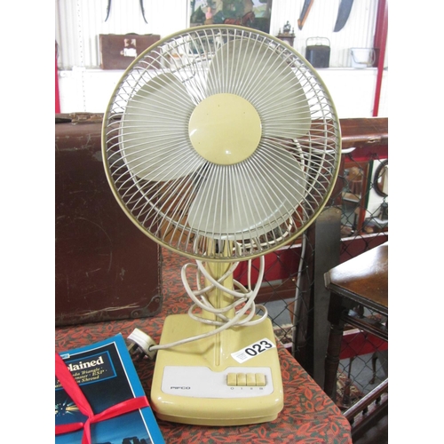 23 - Electric fan working perfect.