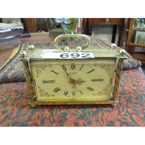 692 - Antique style clock.