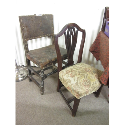 96 - 2 Antique chairs.