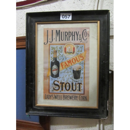 57 - J J Murphy & Co - Stout Advert.