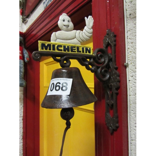 68 - Michelin Cast Iron Bell.