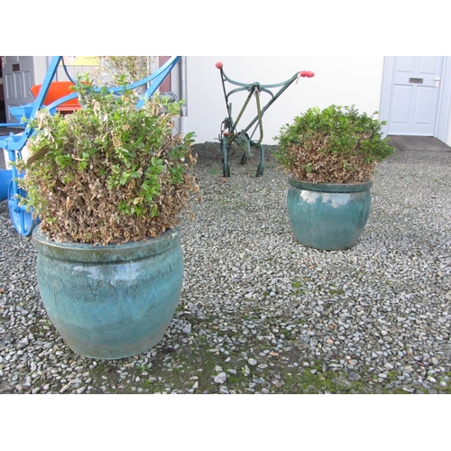 96 - Pair of Garden plant pots.