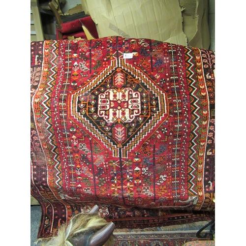 57 - Large wool rug.  245cm x150cm.