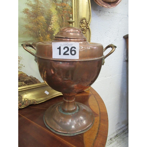 126 - Copper Samovar.