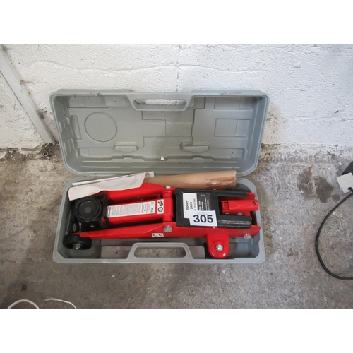 305 - New - 2 ton trolley jack.