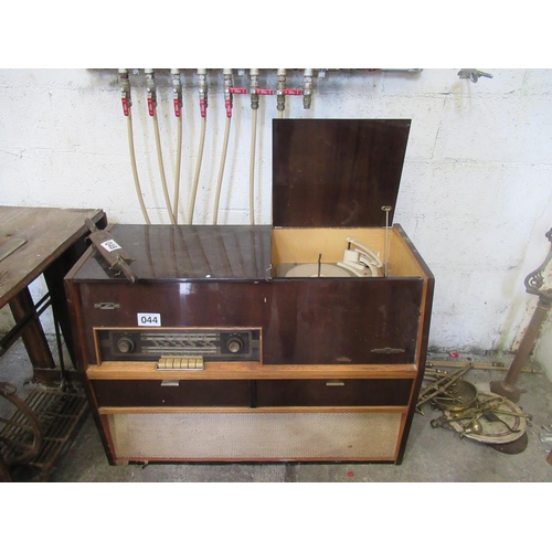 44 - Antique Pye Radiogram.