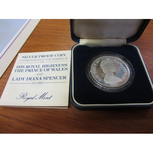 373 - Princess Diana silver coin.