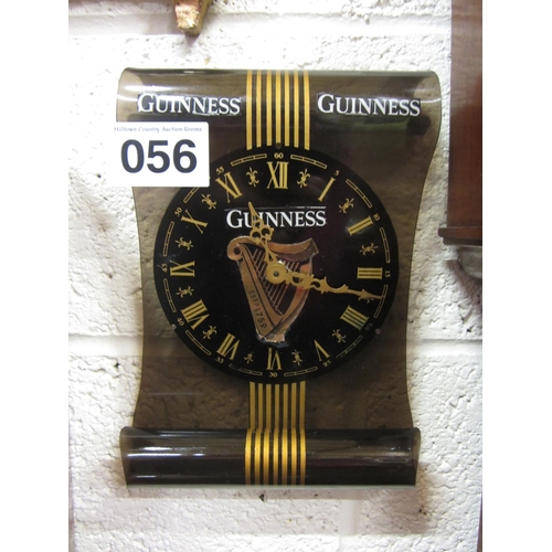 56 - Guinness wall clock.