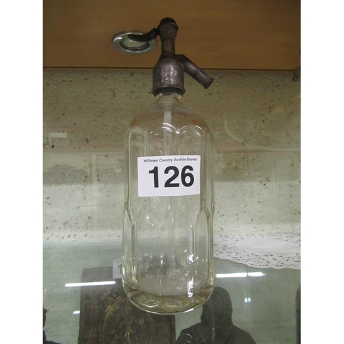 126 - Antique Soda Syphon.