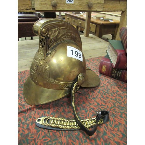 199 - 1900 Fireman's Helmet.