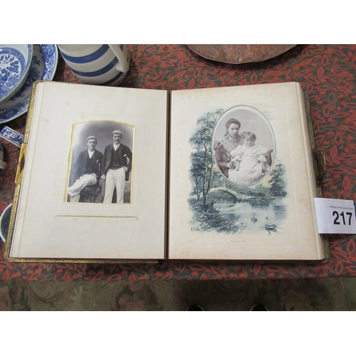 217 - Victorian Photo Album.