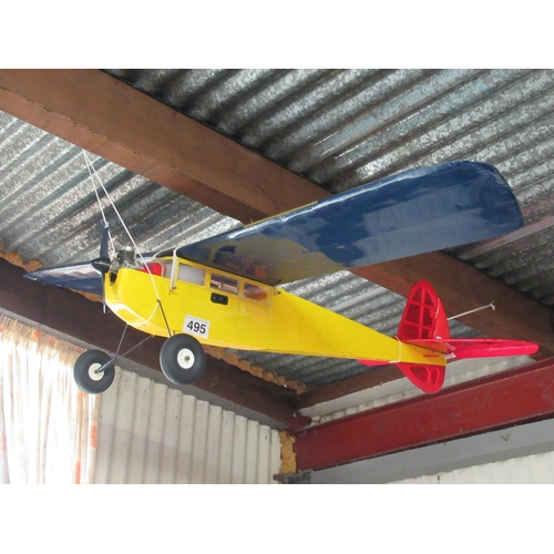 495 - Model Aircraft.  153cm x 120cm.