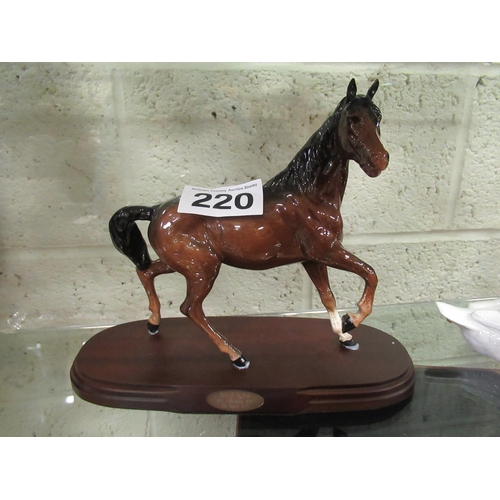 220 - Beswick Horse - Spirit of the wind.