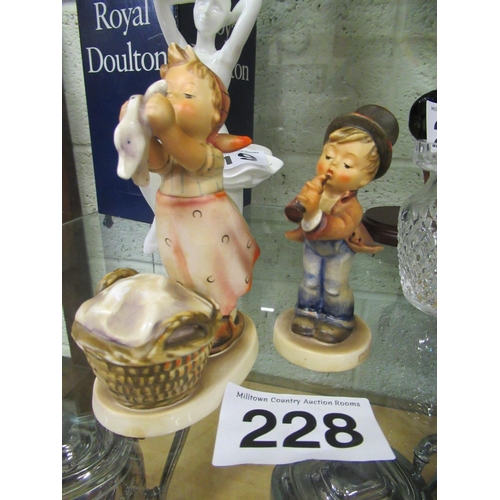 228 - Hummel/ Goebel figurine - Wash day.