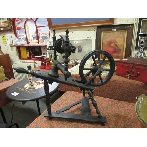 102 - Antique Spinning wheel.