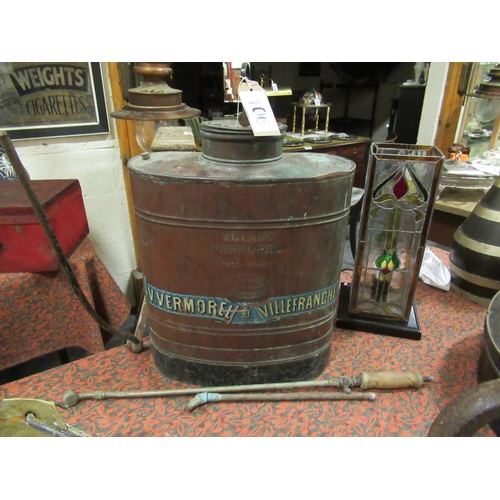 106 - Antique copper sprayer.