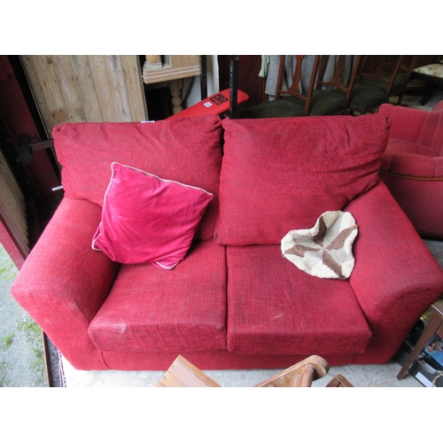 2 - 2 Seater settee.  L:140cm