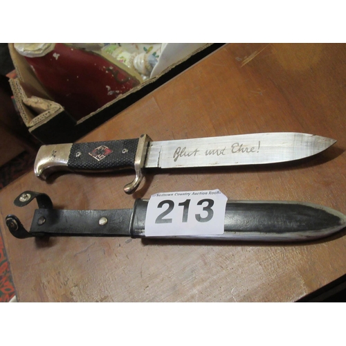 213 - German Dagger.