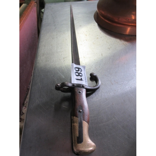 681 - French Bayonet.