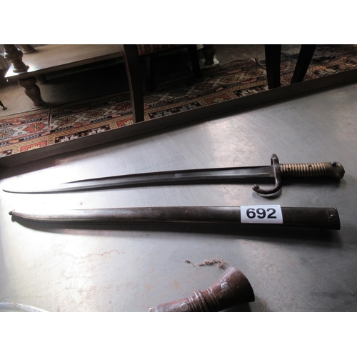 692 - French Bayonet.