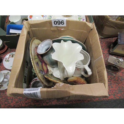 96 - Job lot of assorted items vases etc.