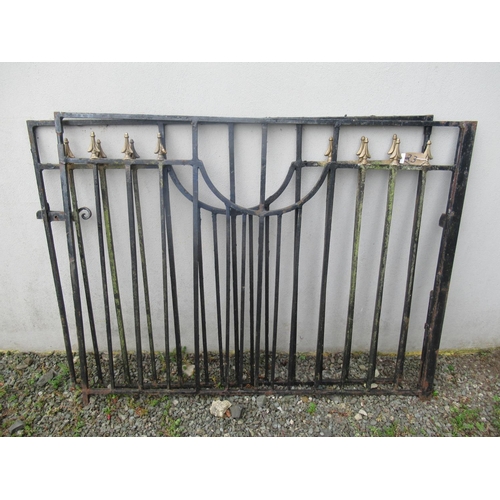 23 - Pair of Entrance gates 9ft