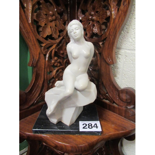 284 - Italian Sculpture signed E Villanis.