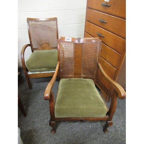 347 - Good pair of 1960's fireside chairs.