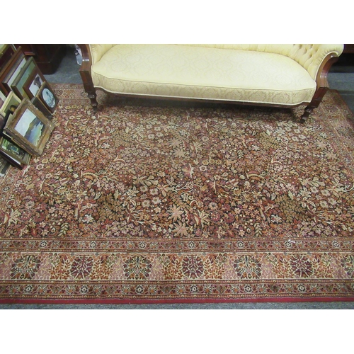 368 - Good wool rug 300cm x 2090cm.