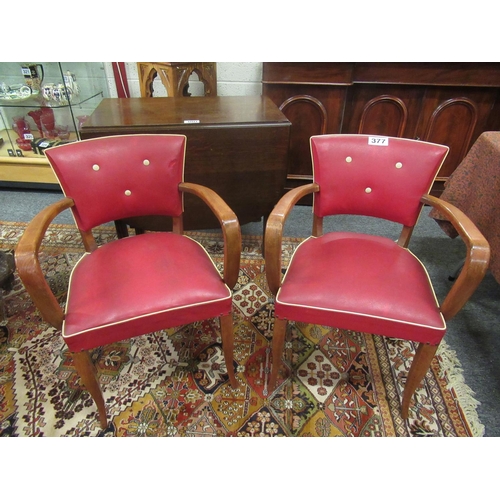 377 - Good Pair of vintage  armchair.