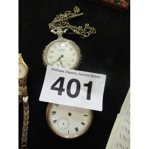 401 - 2 pocket watches for restoration.